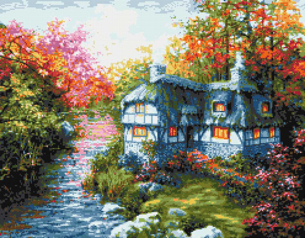 There is no place like home (v2) cross stitch kit