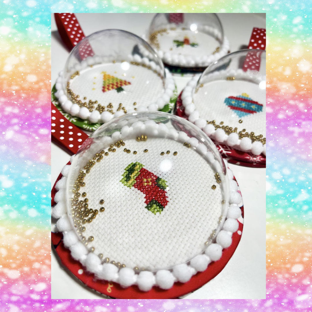 Cross stitch social finish workshop