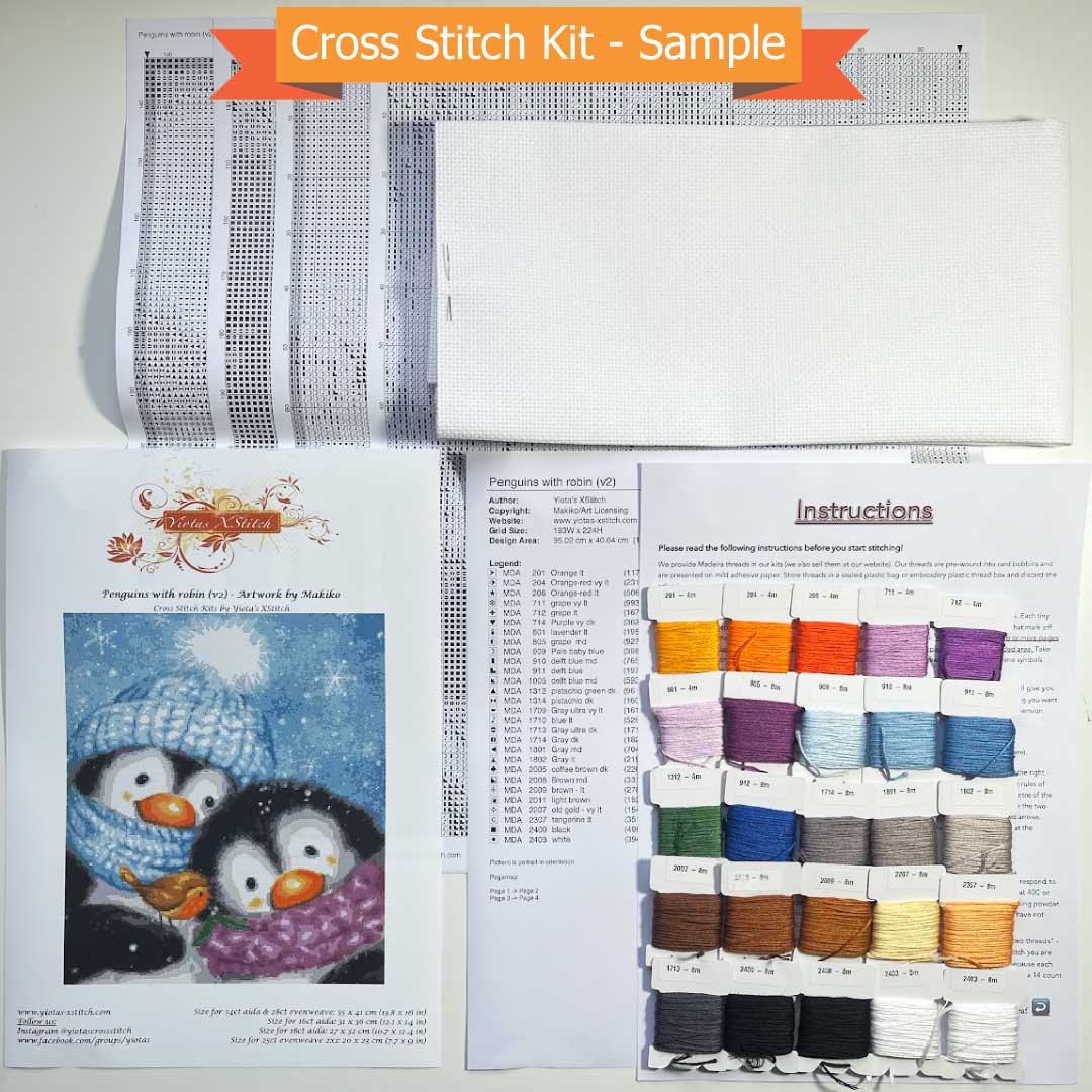 Cross stitch kit 1