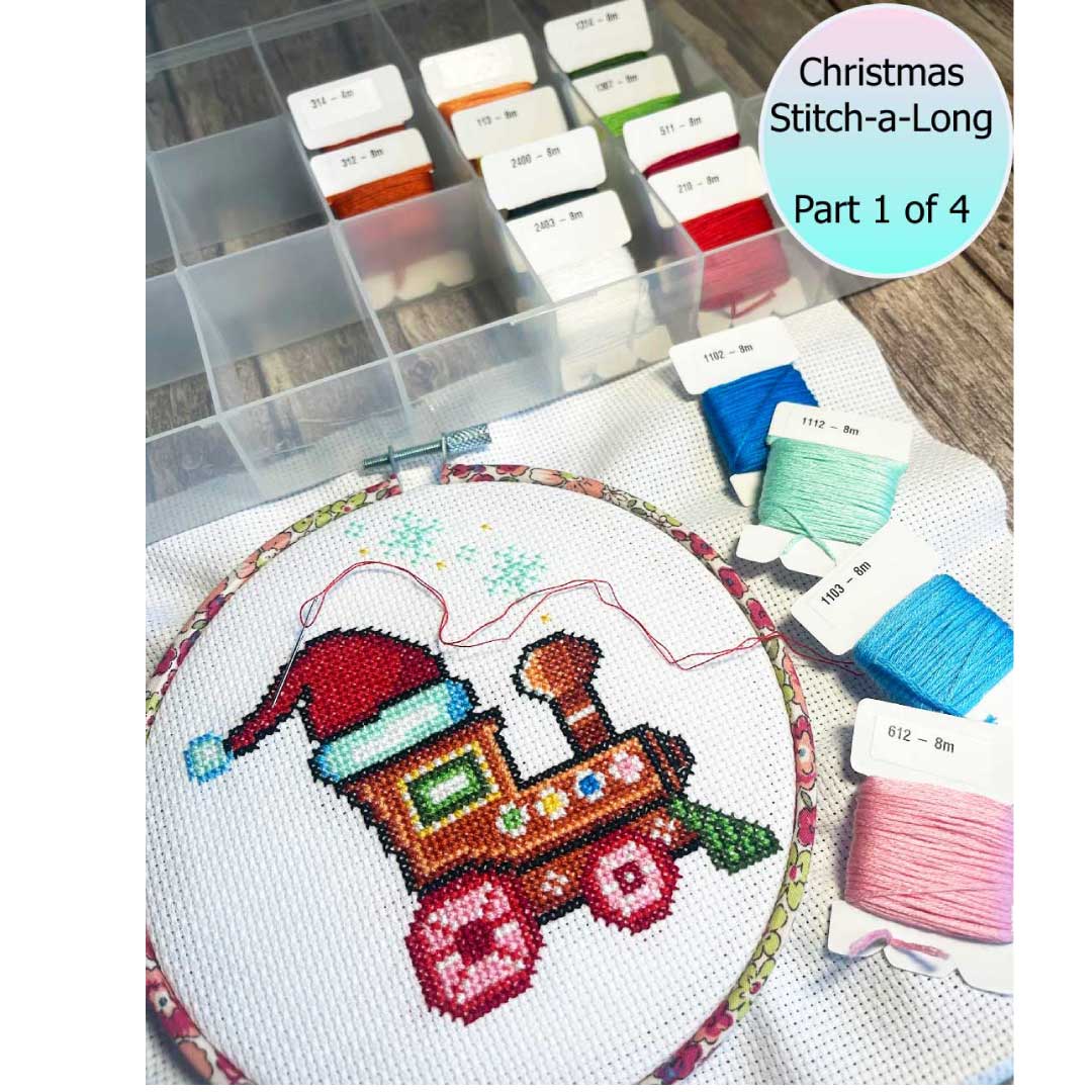 Cross stitch advent calendar box 2025