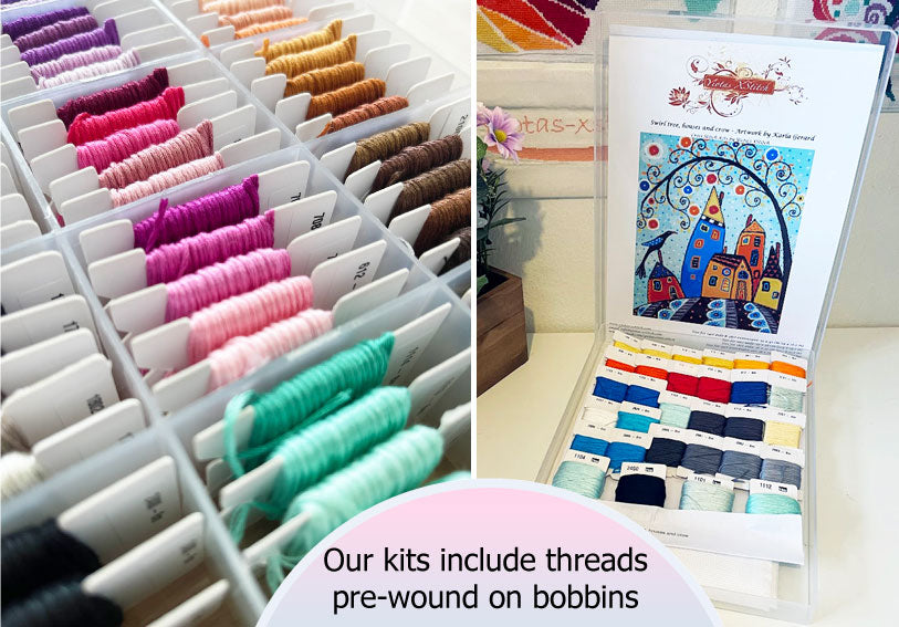 Yiotas cross stitch kits