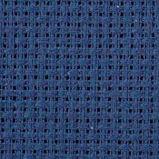 Zweigart 14 count navy blue aida for cross stitch