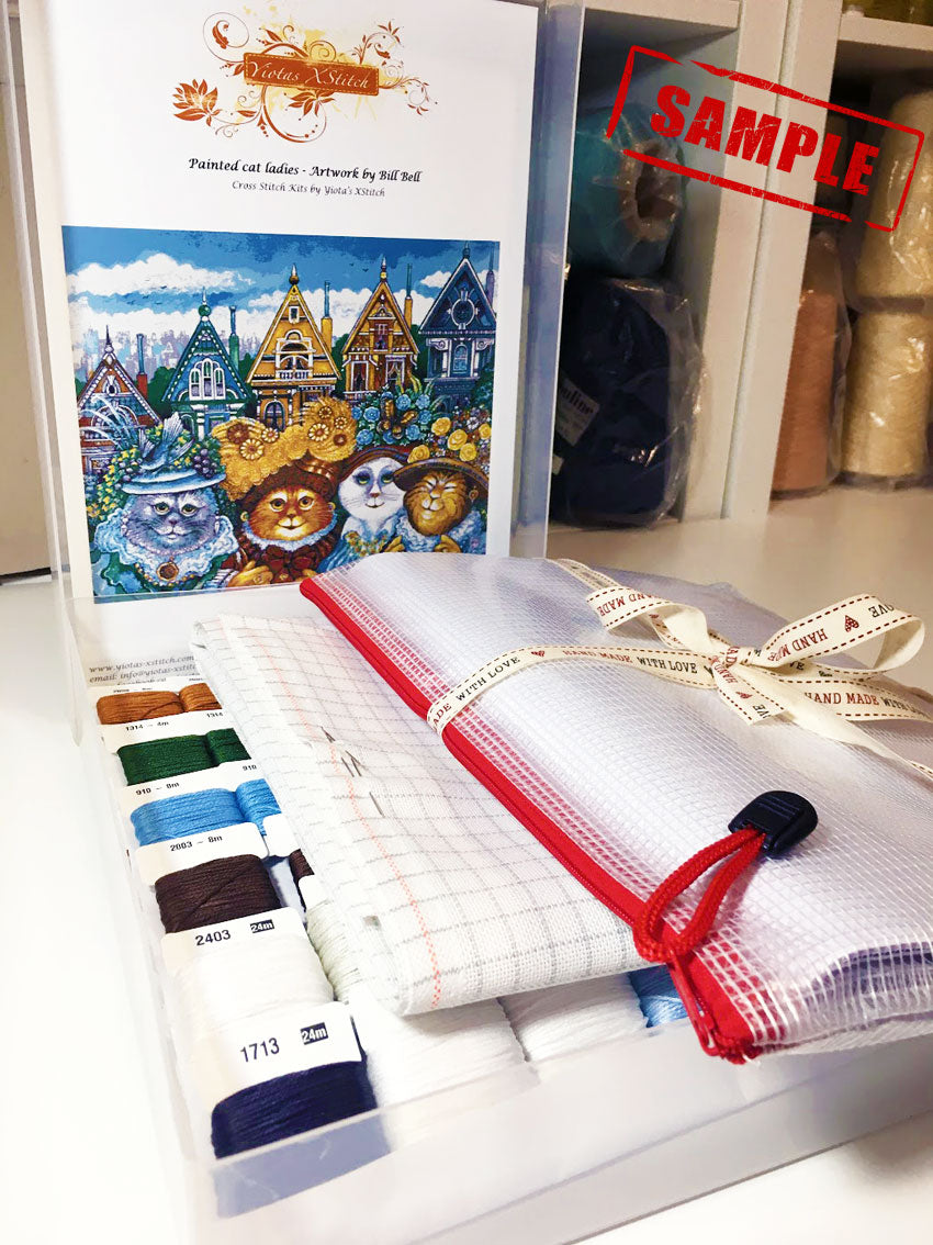 Rockefeller (v2) giant cross stitch kit